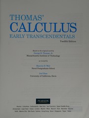 Cover of Thomas' Calculus by George Brinton Thomas