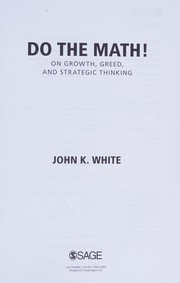 Cover of Do the math! by John Kenneth White