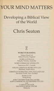 Front cover of Developing a Christian World View (Pioneer Perspectives) by Chris Seaton