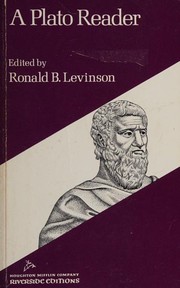 Cover of A Plato Reader by Πλάτων