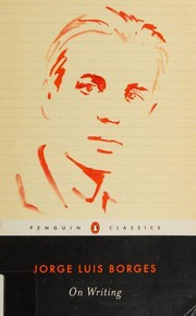 Cover of On Writing by Jorge Luis Borges