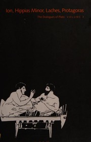 Cover of Λάχης / Πρωταγόρας / Ἱππίας μείζων / Ἴων by Πλάτων