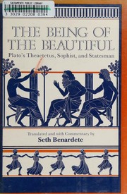 Front cover of The Being of the Beautiful by Πλάτων