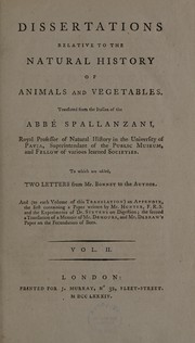 Front cover of Opuscoli di fisica animale, e vegetabile by Lazzaro Spallanzani
