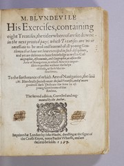 Front cover of M. Blundeuile his exercises, containing eight treatises by Thomas Blundeville