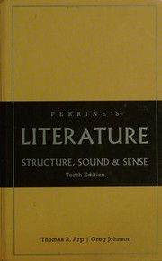 Cover of Perrine's literature -- Tenth Edition by Thomas R. Arp