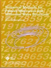 Cover of Numerical methods for passive microwave and millimeter wave structures by Roberto Sorrentino