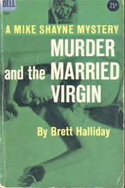 Front cover of Murder and the married virgin by Brett Halliday