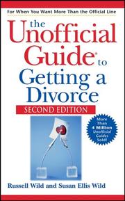Cover of The unofficial guide to getting a divorce by Russell Wild