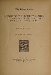 Cover of Doings of the Bodley family in town and country by Horace Elisha Scudder