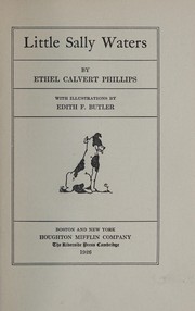 Front cover of Little Sally Waters by Ethel Calvert Phillips