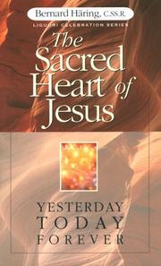 Front cover of The Sacred Heart of Jesus by Bernhard Häring