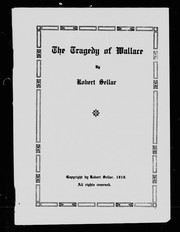 Front cover of The tragedy of Wallace by Robert Sellar