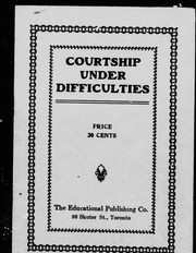 Cover of Courtship under difficulties by Unknown