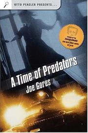 Front cover of A Time of Predators by Joe Gores