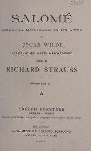 Cover of Salom©♭ by Richard Strauss