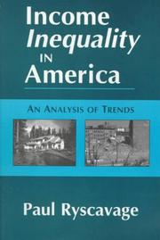 Front cover of Income Inequality in America by Paul Ryscavage