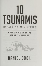 Front cover of 10 Tsunamis Impacting Ministries by Daniel Cook