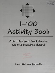 Cover of 1-100 activity book by Dawn Hickman Bacarella