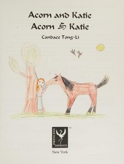Front cover of Acorn and Katie by Candace Tong-Li