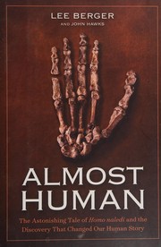 Cover of Almost human by Lee R. Berger