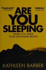 Cover of Are you sleeping by Kathleen Barber
