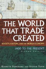 Front cover of The world that trade created by Kenneth Pomeranz