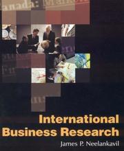 Front cover of International Business Research by James P. Neelankavil