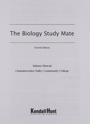 Cover of Biology Study Mate by Salman Elawad