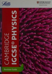 Cover of Physics by Letts Cambridge Letts Cambridge IGCSE