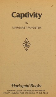 Cover of Captivity by Margaret Pargeter