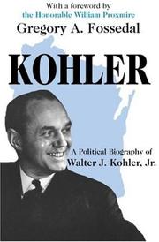 Cover of Kohler by Gregory Fossedal