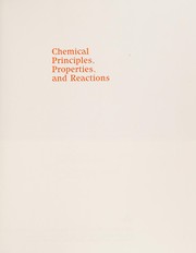 Front cover of Chemical principles, properties, and reactions by Kenneth Henold