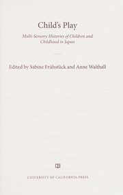 Cover of Child?s Play by Sabine Frühstück