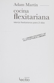 Cover of Cocina flexiatariana by Adam Martin