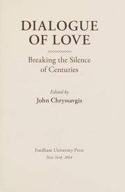 Cover of Dialogue of Love by John Chryssavgis