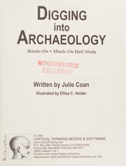 Cover of Digging into archaeology by Julie Coan