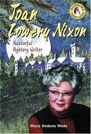 Front cover of Joan Lowery Nixon by Mary Dodson Wade
