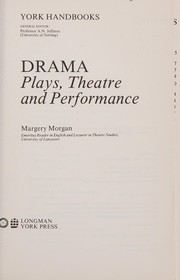 Cover of Drama by Margery Morgan