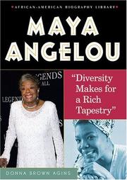 Cover of Maya Angelou by Donna Brown Agins