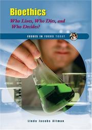 Cover of Bioethics by Linda Jacobs Altman