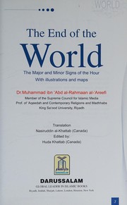 Front cover of The end of the world by Muḥammad ibn ʻAbd al-Raḥmān ʻArīfī