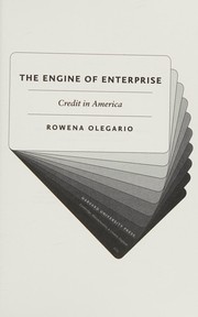 Front cover of Engine of Enterprise by Rowena Olegario