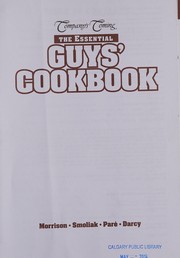 Front cover of Essential Company's Coming Guys' Cookbook by Brad Smoliak
