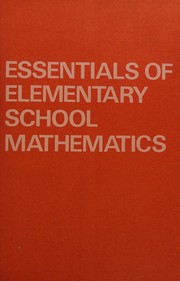 Cover of Essentials of elementary school mathematics by Max D. Larsen