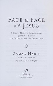 Front cover of Face to face with Jesus by Samaa Habib