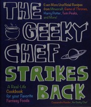 Cover of Geeky Chef Strikes Back by Cassandra Reeder