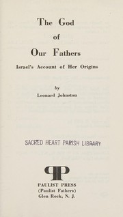 Front cover of God of our Fathers by Leonard Johnston