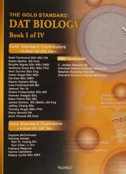 Front cover of Gold Standard DAT Biology (Dental Admission Test) by Gold Standard Team
