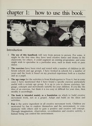 Front cover of A handbook of creative dance and drama by Lee, Alison